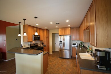 Kitchen with SS Appliances
