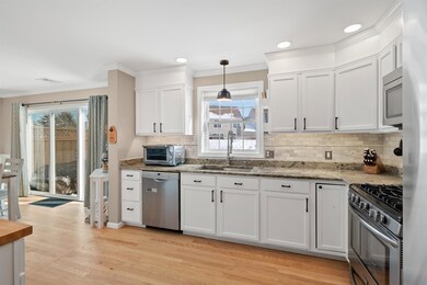 Sun filled kitchen with great natural light