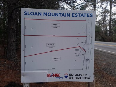 Sloan Mtn parcels sign