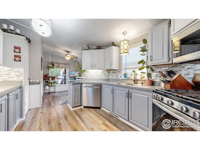 Updated kitchen with new appliances