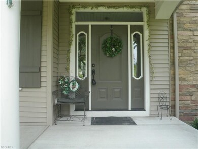 Great front entranceway for all your decorative ac