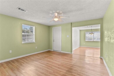 Living room/ dining room/ front entrance