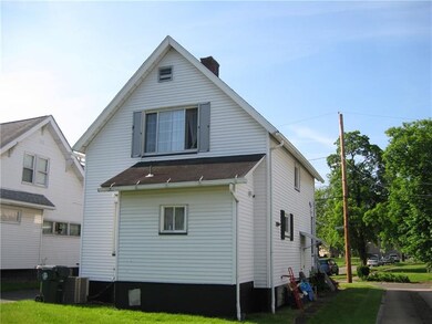 Rear of house