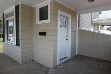 Wrap around front porch.