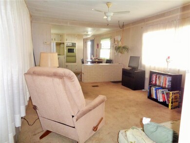 Open Living Room / Eat-in Kitchen from Master Bedr