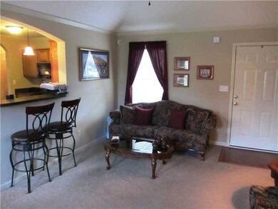 Very open living space and lots of light