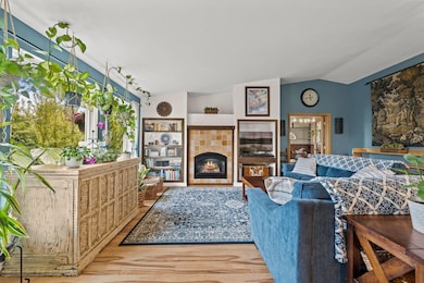 Vaulted Living Room