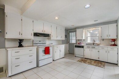 Kitchen Facing Back Door Entry
