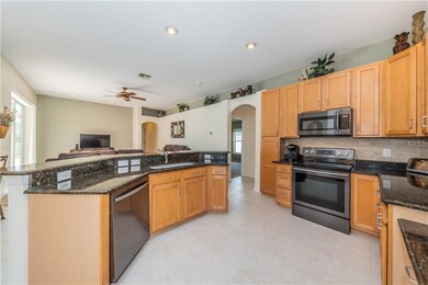 Open Light Bright Kitchen - Granite Counter Tops