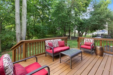 Enjoy your private back yard from the Deck