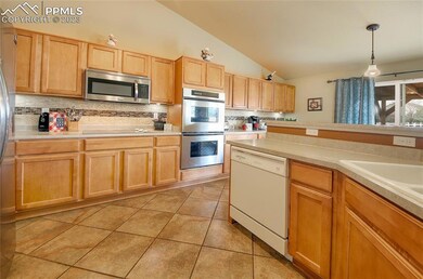 Generous amount of counter space & cabinets
