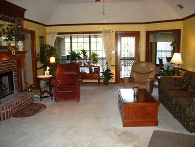 Spacious Great Room Measures 21x17 - with 10 ft. C