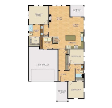 Countryside Lot 151 Floor Plan