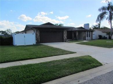 White vinyl fencing around the entire back yard.