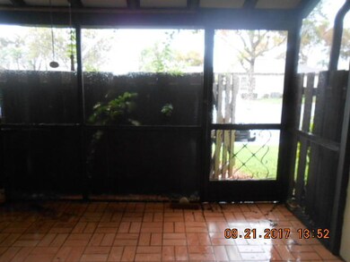 Covered patio