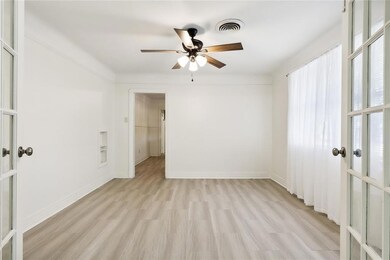 Bedroom #1 has French Doors