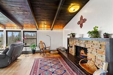 Livingroom fireplace