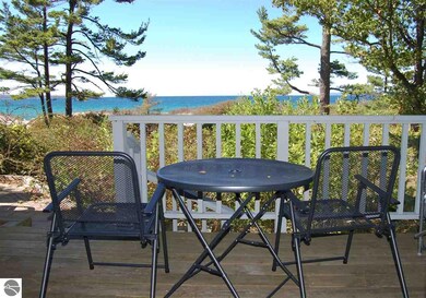 The view from the deck of Sandpiper 1. Lake Michig
