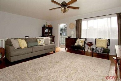 This generously sized south facing living room ope