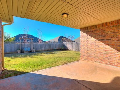 covered patio in the backyard