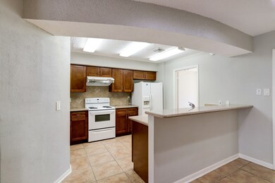 Kitchen is still open and connected to living area!