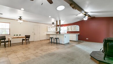 Vaulted ceiling