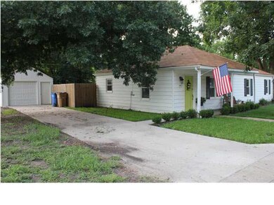 Solid concrete drive and garage