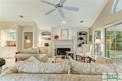 Fireplace in the Living Room