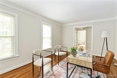 Off the foyer, you'll find the formal living room