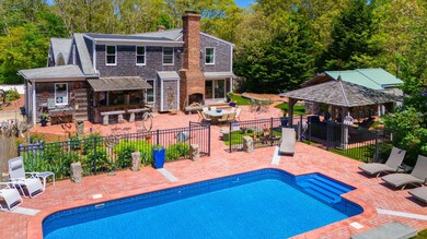 Heated saltwater pool!