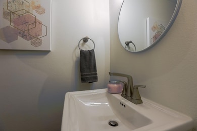 Bathroom featuring a sink