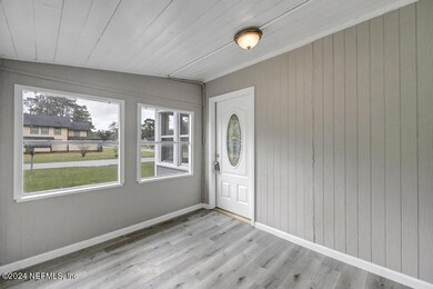 Entrance porch