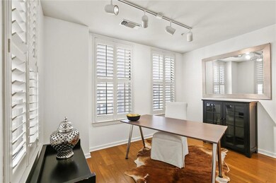 Separate den or dining area off from the living ar