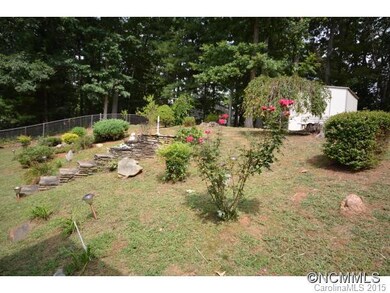 Back Yard wth Storage Shed