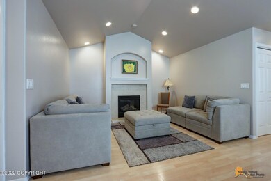 Gas Fireplace in living room