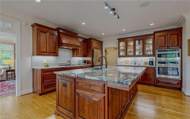 Renovated kitchen is the heart of the home.