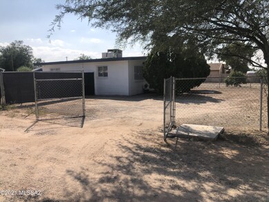 Security fence around yard