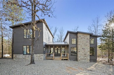 View of back of property
