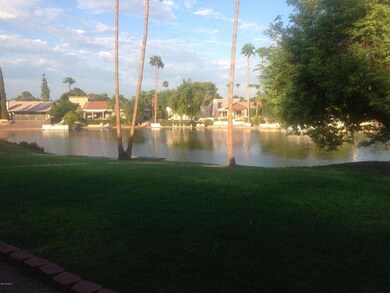 View of Lake at  Back Yard