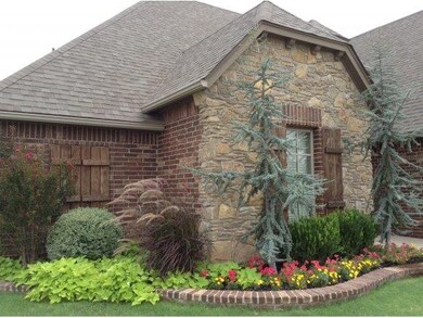 Mature landscaping