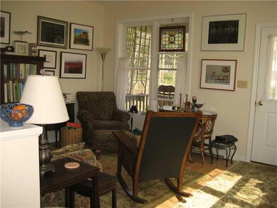 Exterior Front. Living Room Area