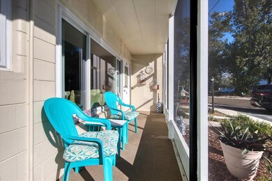 Screened in porch.