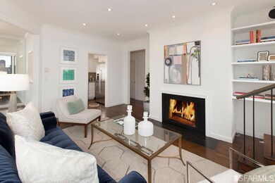 A view toward the remodeled kitchen.