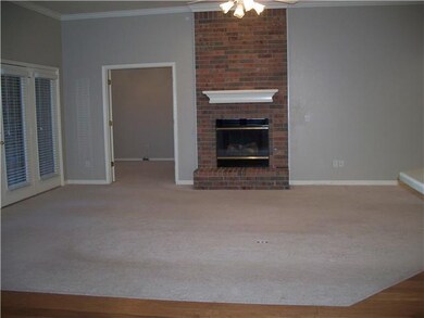 Living Room. Living room looking toward study with