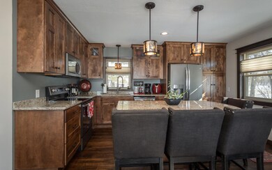 Wait until you see the raw edge granite island!