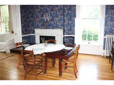 Dining Room. FIREPLACE IN THE DINING ROOM.