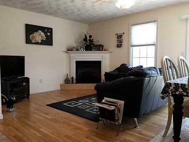 Living Room. hardwood floors