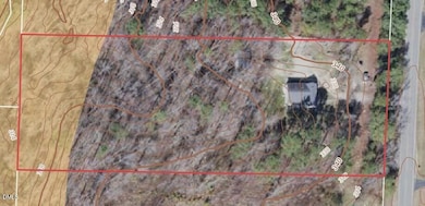 older aerial with house