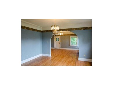 Dining Room looking towards the Living Room & fron