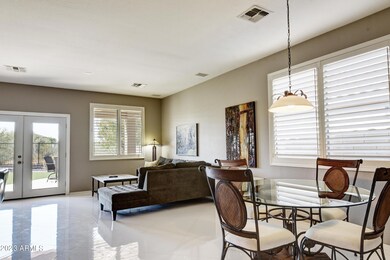 breakfast area to family room